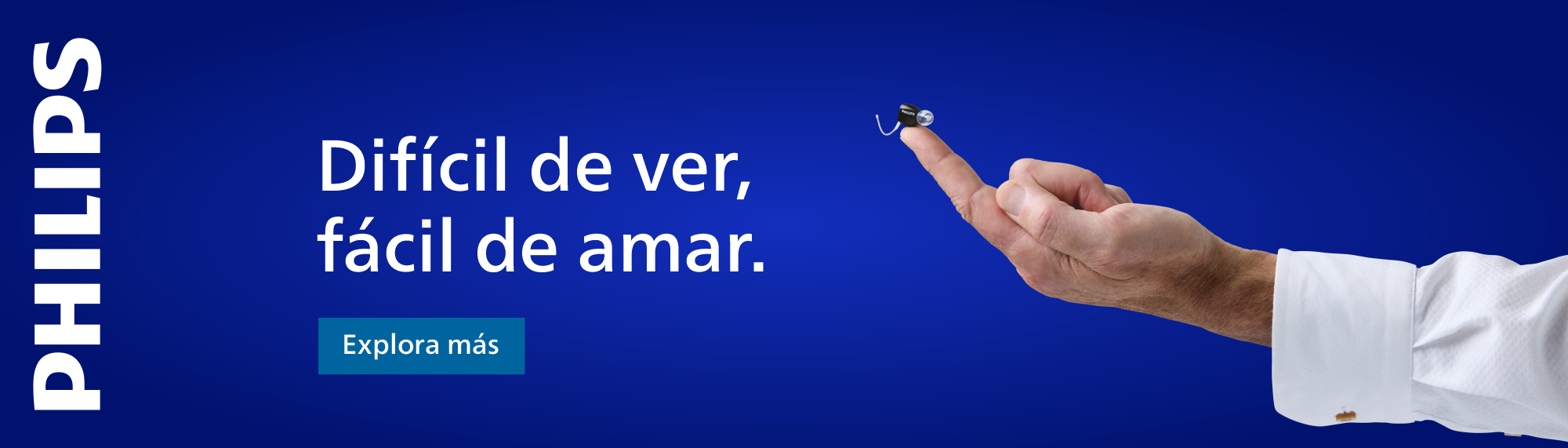 Philips NXT el audífono para baja audición más moderno y más pequeño de Uruguay