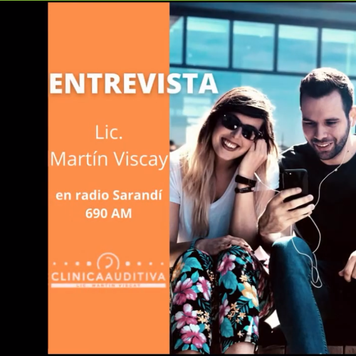 Entrevista al Lic Martin Viscay en Radio Sarandí