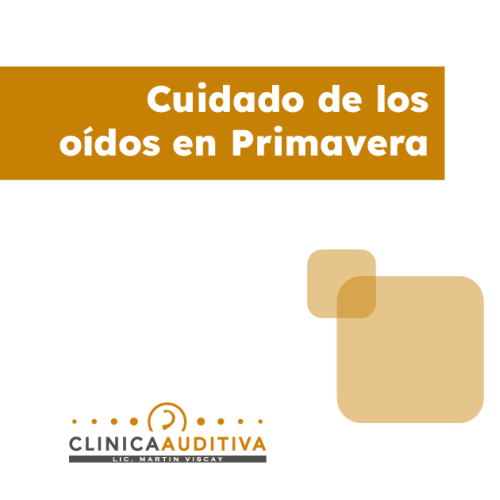 Cuidado de los oídos en Primavera